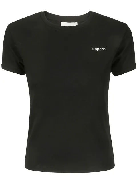 Coperni logo-print cotton t-shirt Women