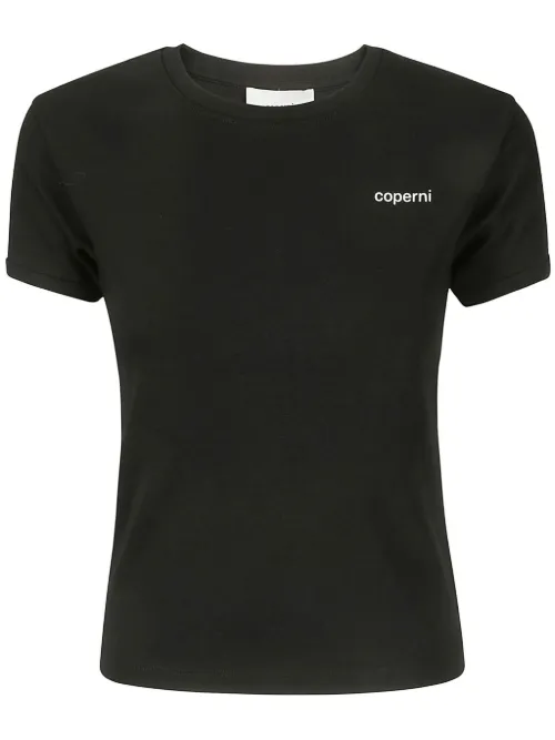 T-shirt en coton à logo imprimé - Coperni - Modalova