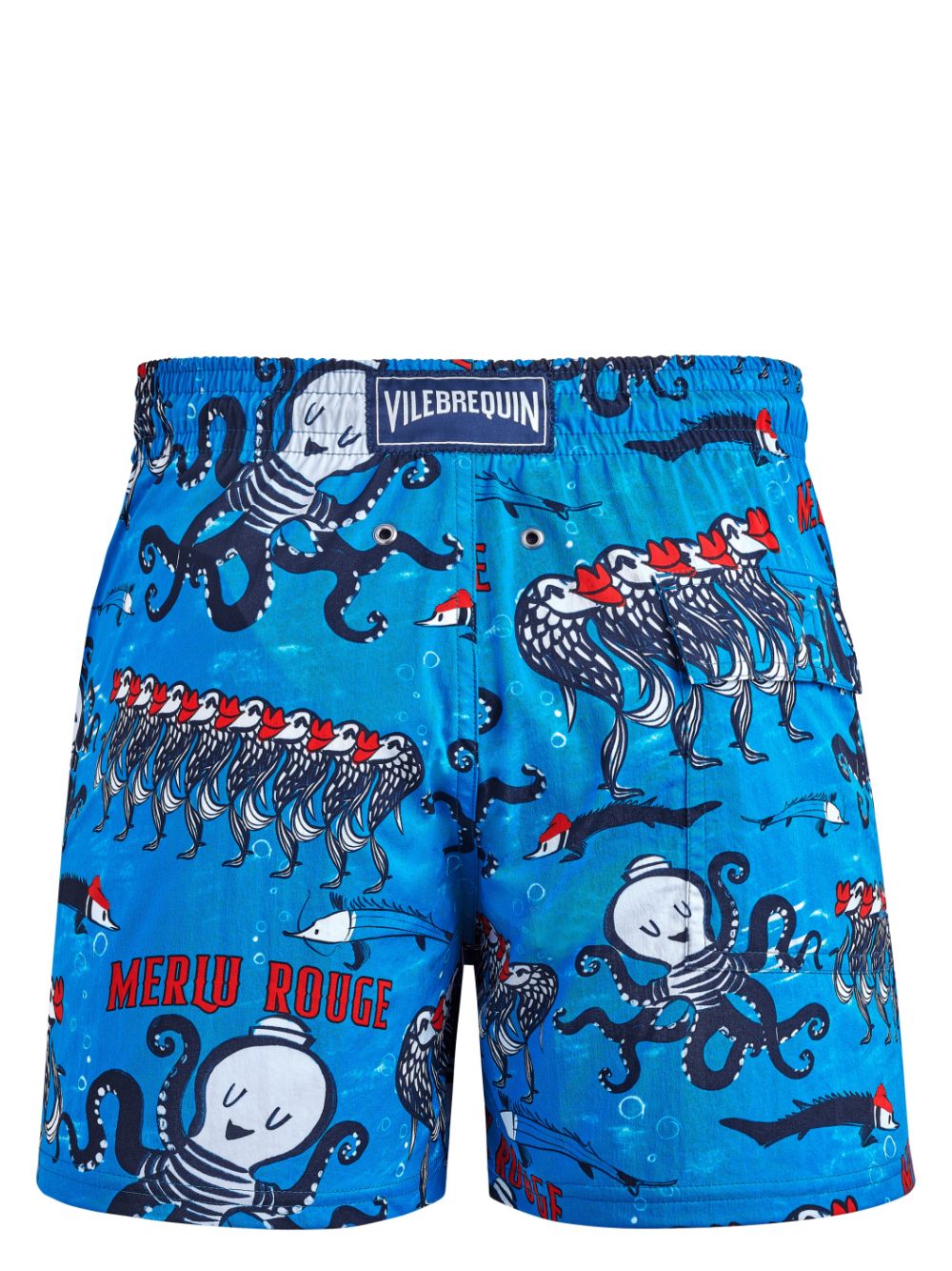 Vilebrequin octopus-print swim shorts - Blue