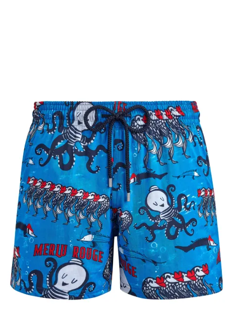 Vilebrequin octopus-print swim shorts