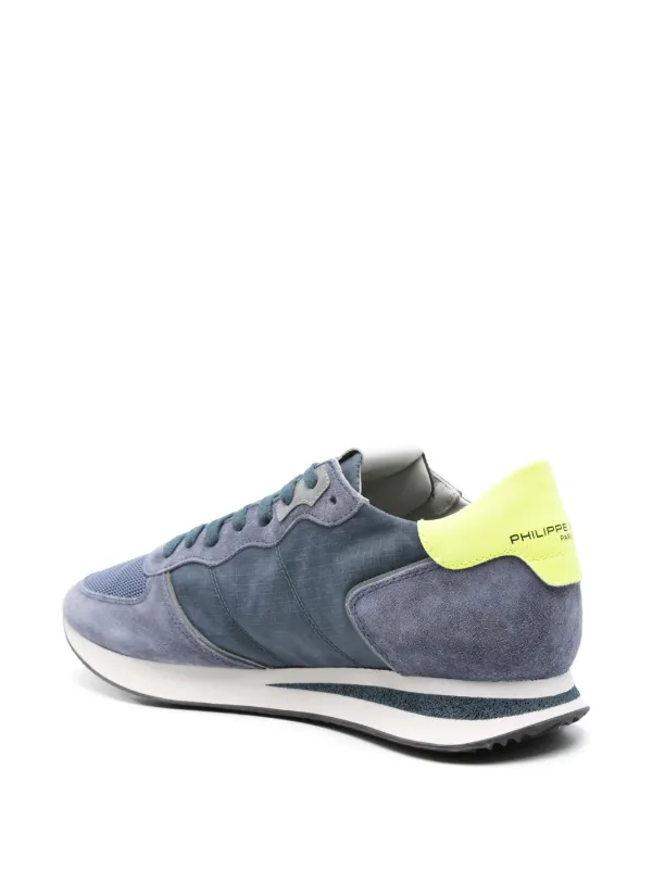 Philippe Model Paris Tropez Sneakers | Blue | FARFETCH GE