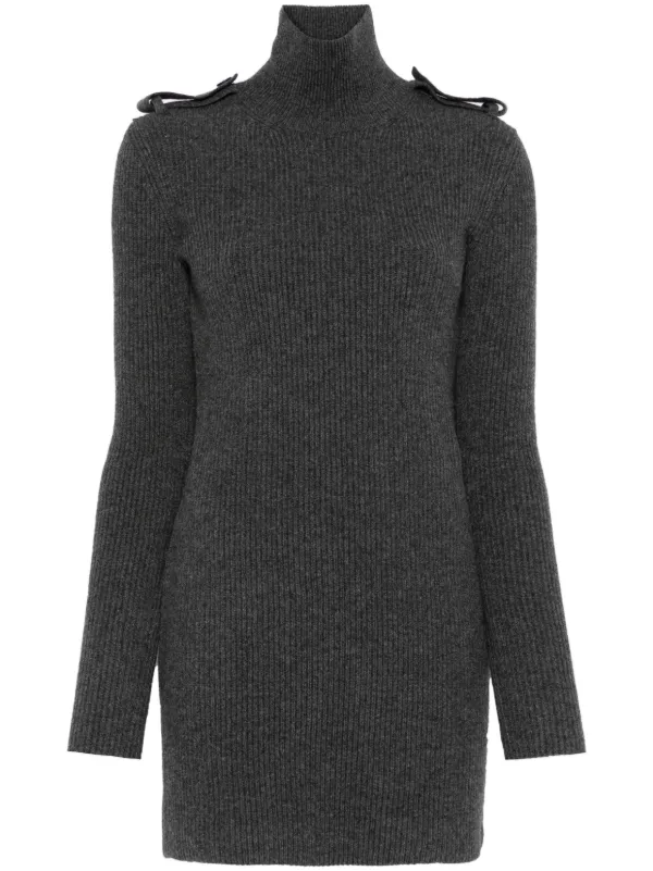 ワンピース Alexander McQueen Ribbed mini dress Alexander McQueen Ribbed Knit Mini Dress, Size S