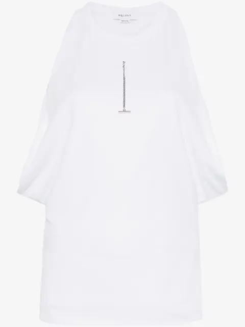 Alexander McQueen Draped Armhole T-shirt
