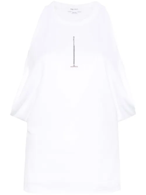 T-shirt Draped Armhole - Alexander McQueen - Modalova