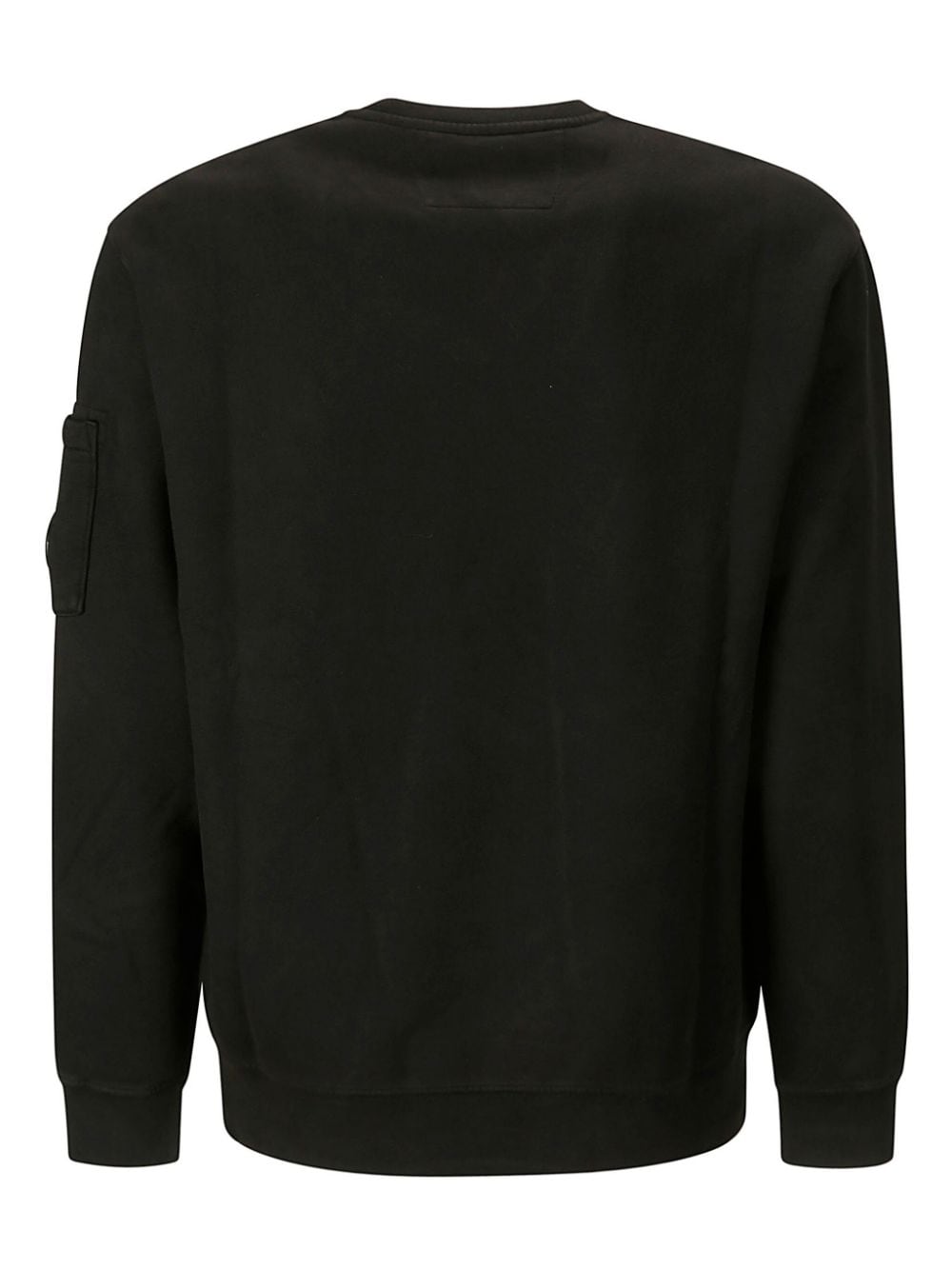 C.P. Company Sweater met Lens-detail - Zwart