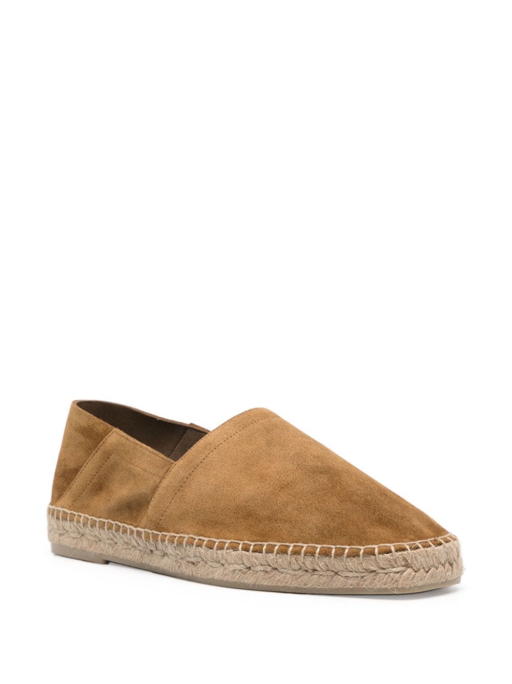 TOM FORD Barnes suède espadrilles - Bruin