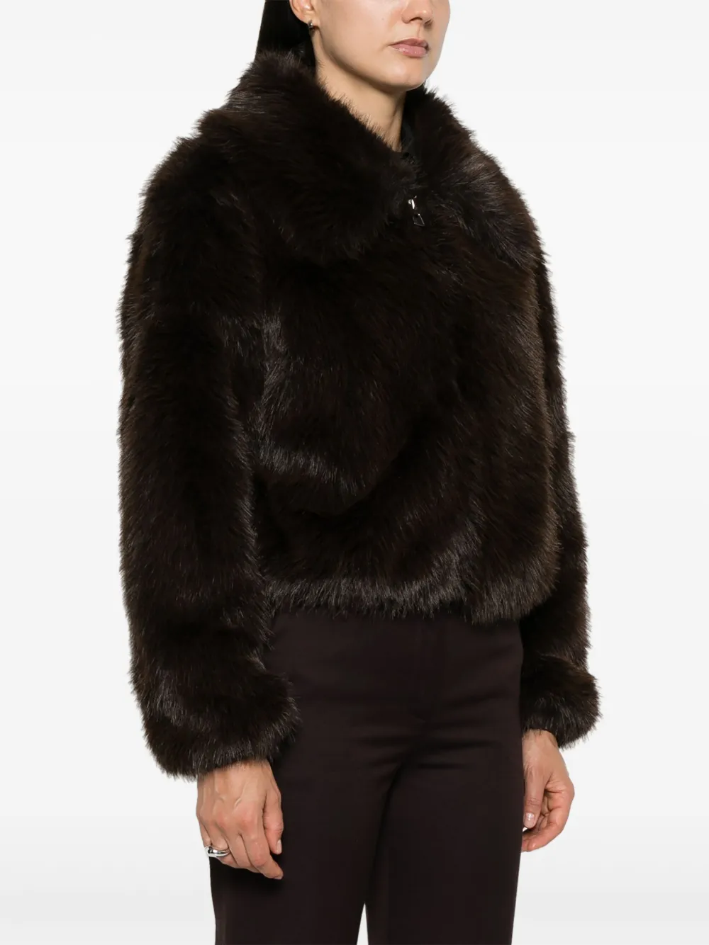 The Frankie Shop Hope Jacket In Brown