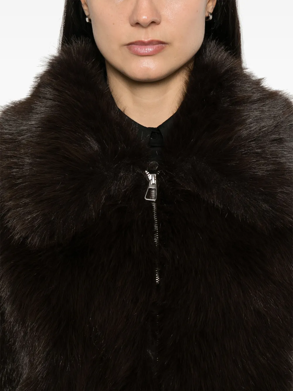 The Frankie Shop Hope Jacket In Brown