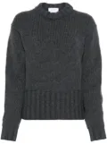 Alexander McQueen crew-neck sweater - Grey