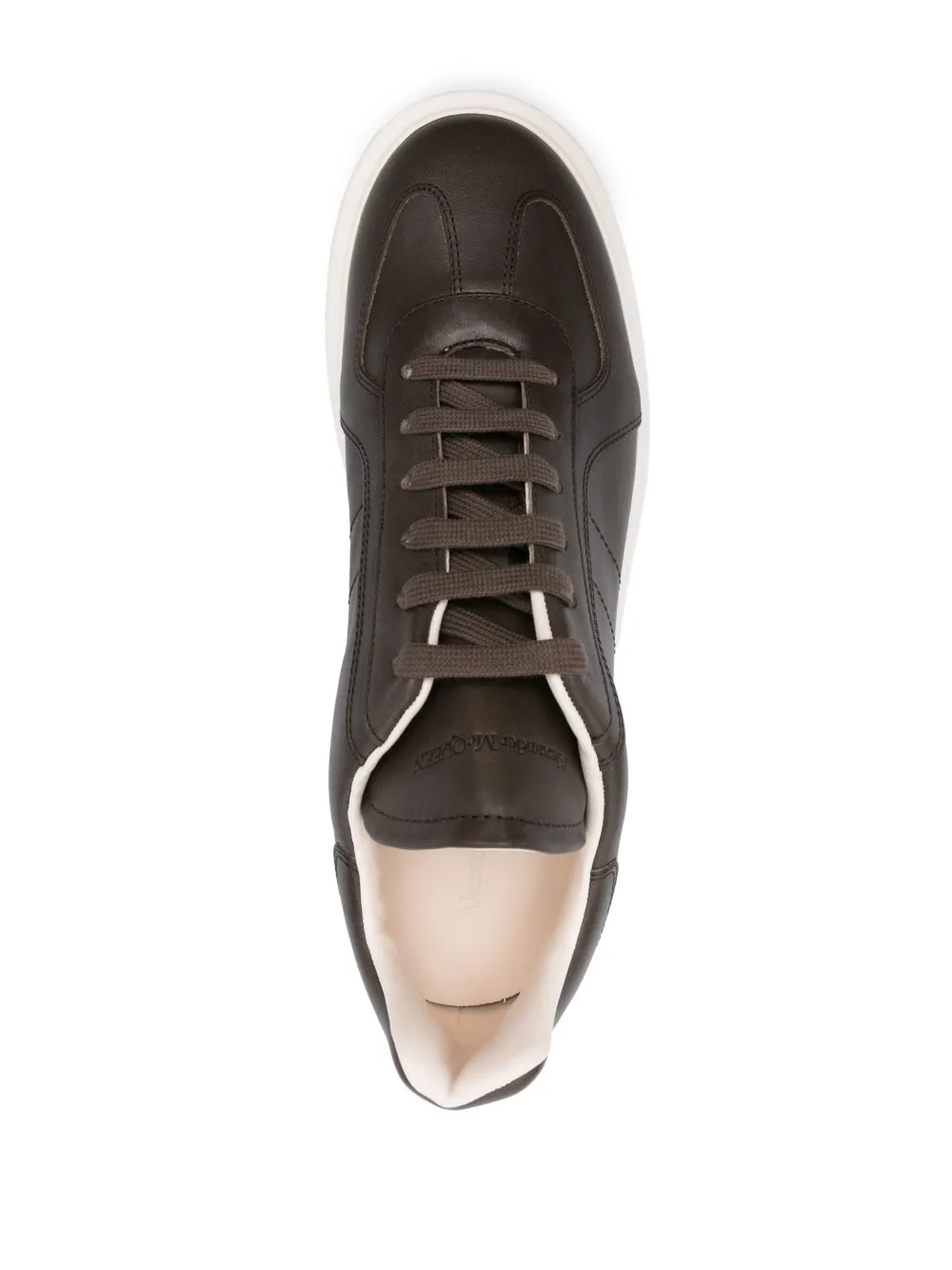 Alexander Mcqueen Oversized Retro Sneakers Brown