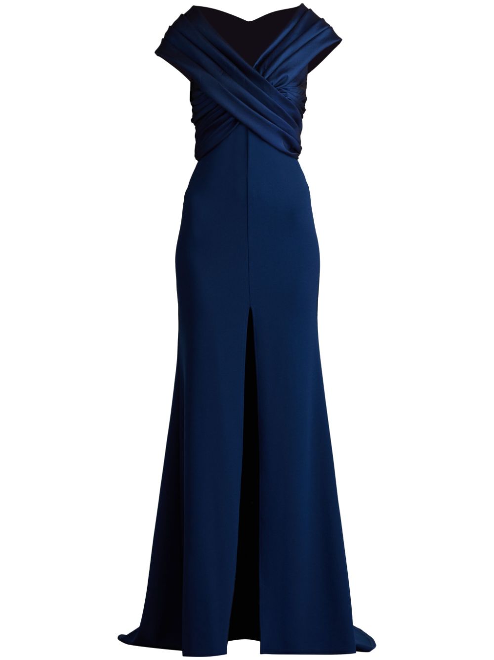 Benz pleated gown