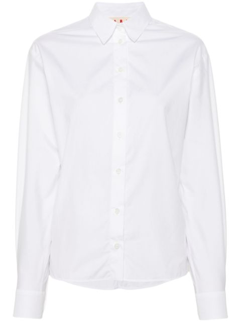 Marni plain cotton shirt Women