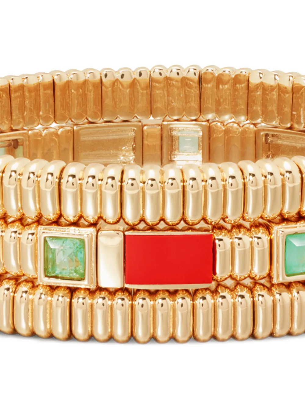 Roxanne Assoulin Drie The Gilded Age armbanden - Goud