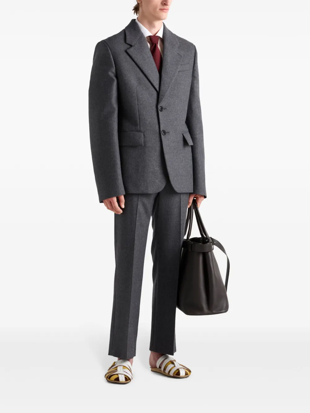 Prada single-breasted wool jacket | Blazers | Image 2