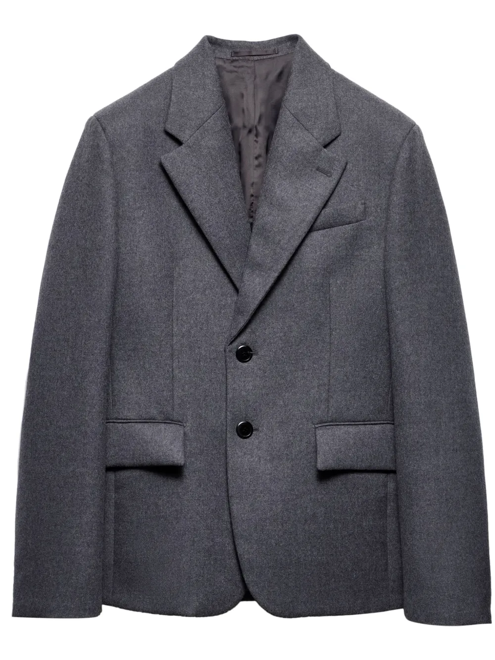 Prada single-breasted wool jacket | Grey | Image 1