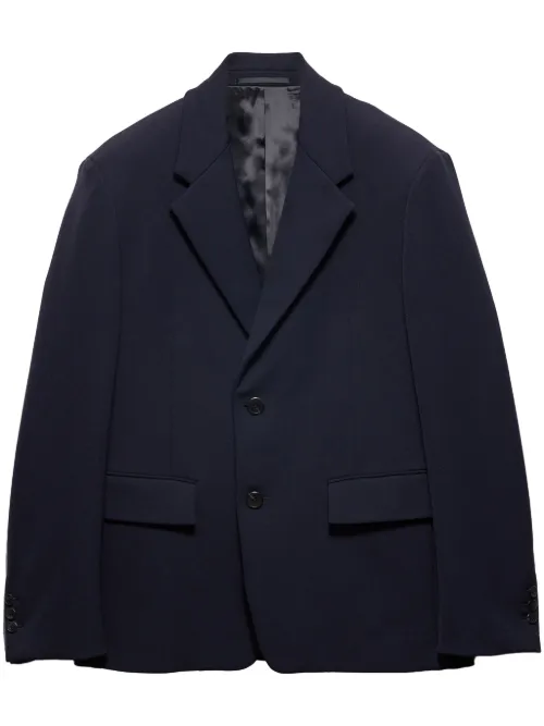 Blazer à simple boutonnage - Prada - Modalova