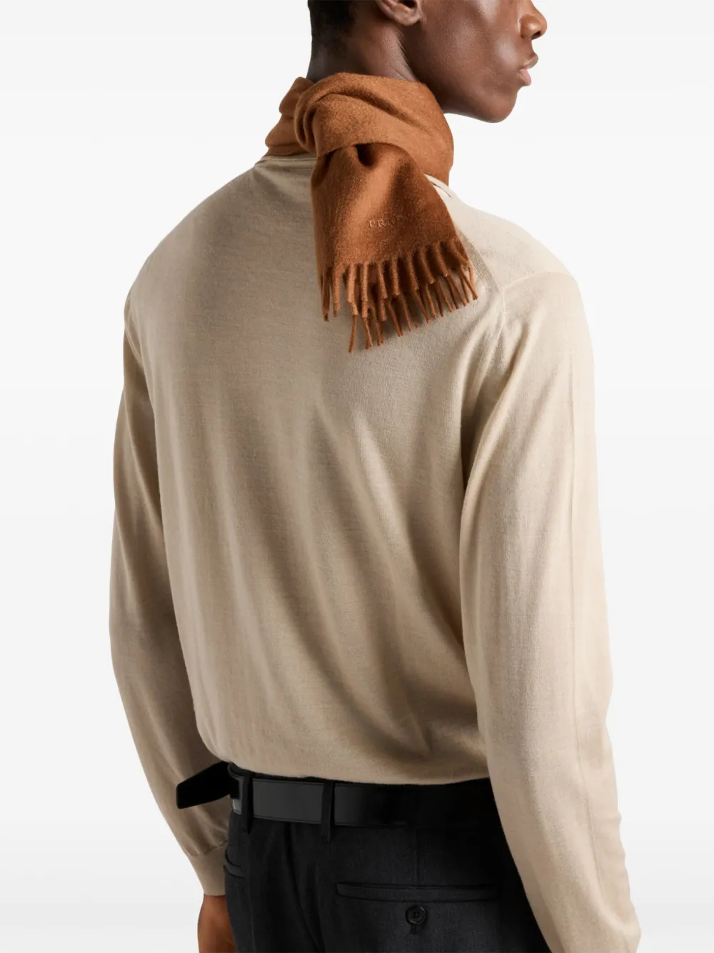 Prada Kasjmier poloshirt Beige