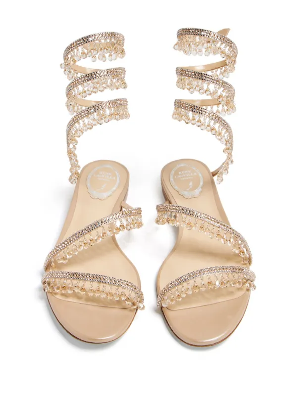 René Caovilla Chandelier サンダル | ニュートラル | FARFETCH JP