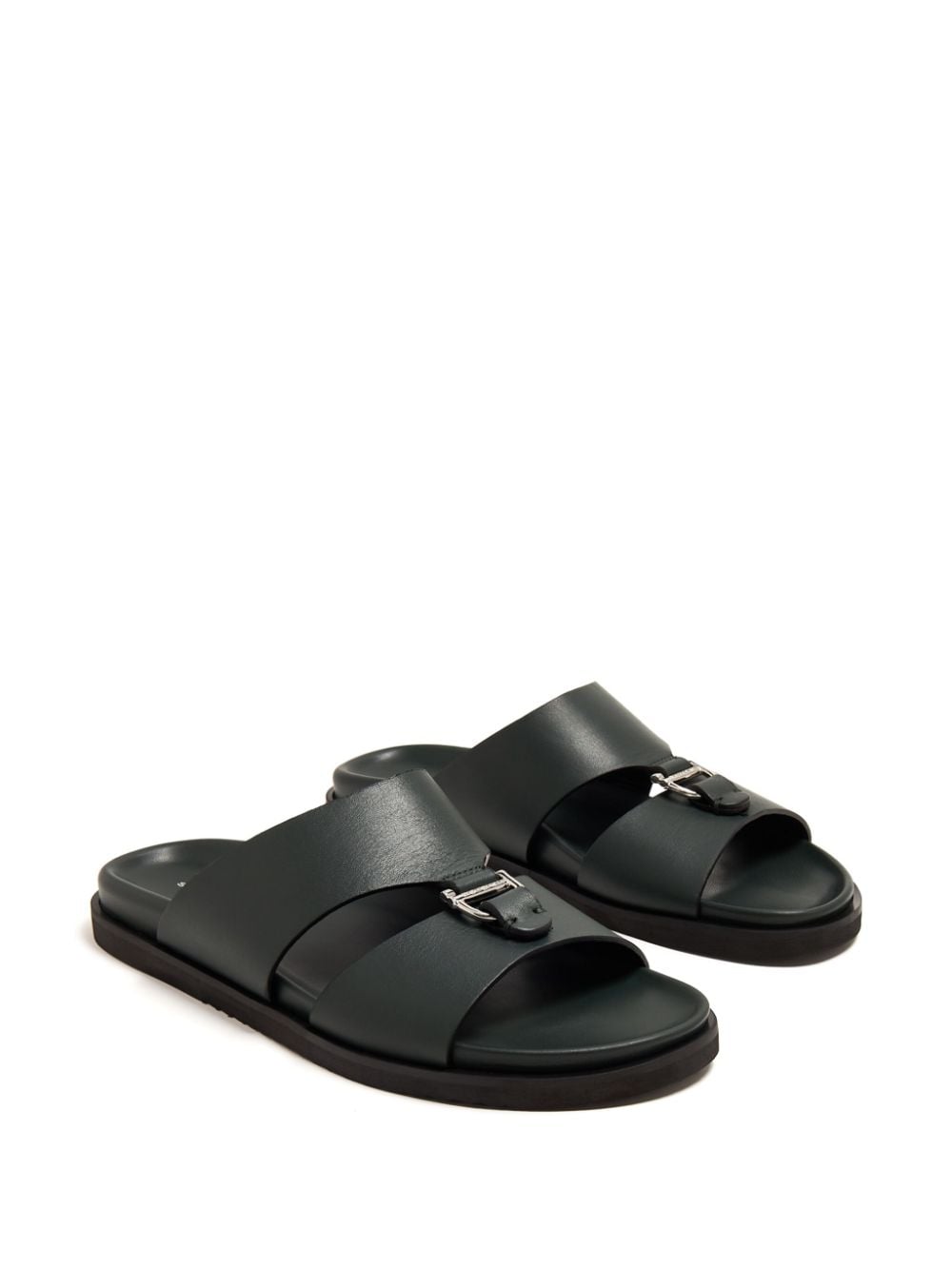 Stuart Weitzman Aylin leather sandals - Groen