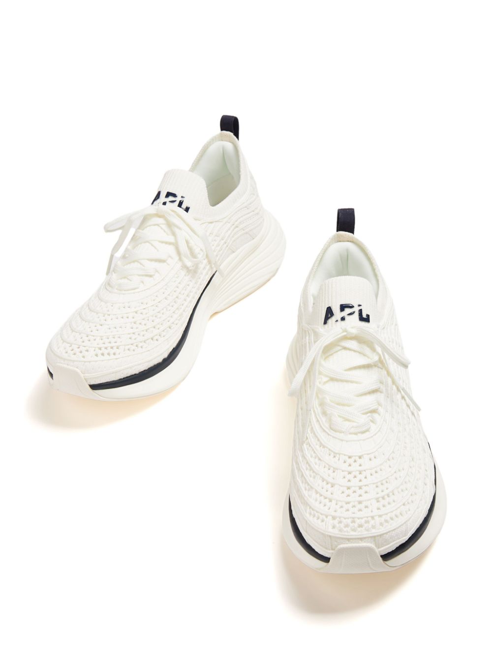 APL: ATHLETIC PROPULSION LABS TechLoom Zipline sneakers White