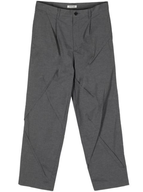 Undercover seamed straight-leg trousers