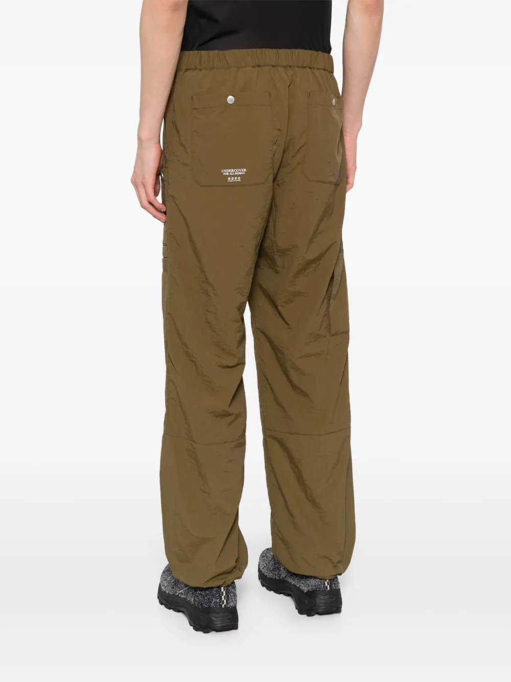 Undercover x Nonnative cargo broek met meerdere zakken Groen