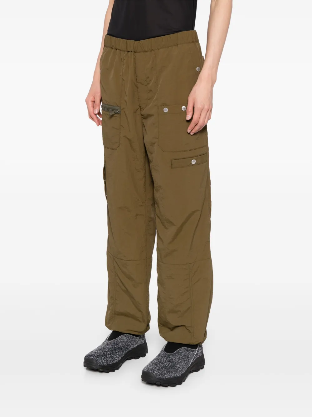 Undercover x Nonnative cargo broek met meerdere zakken Groen