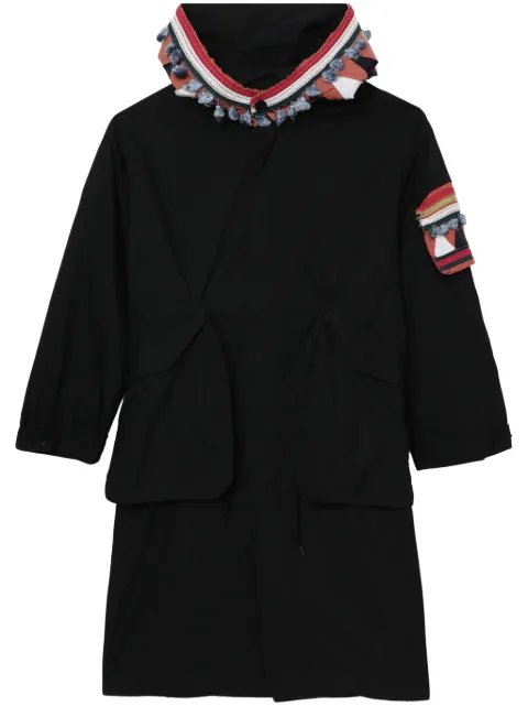Undercover gabardina con motivo Tribal