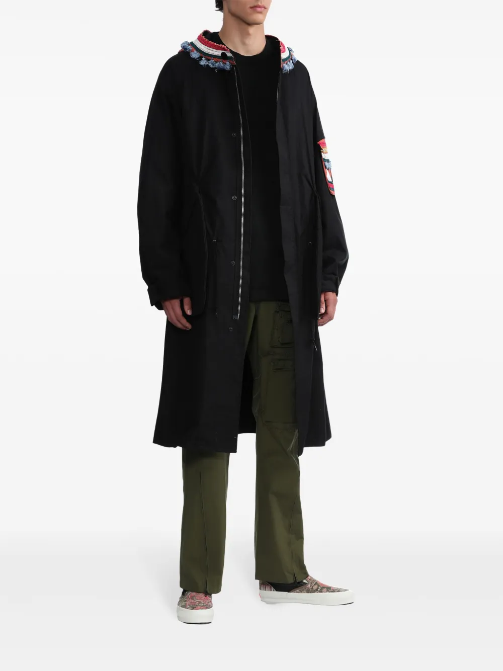 Undercover UNDERCOVER COAT "BLACK" | Trench Coats  | Image 2
