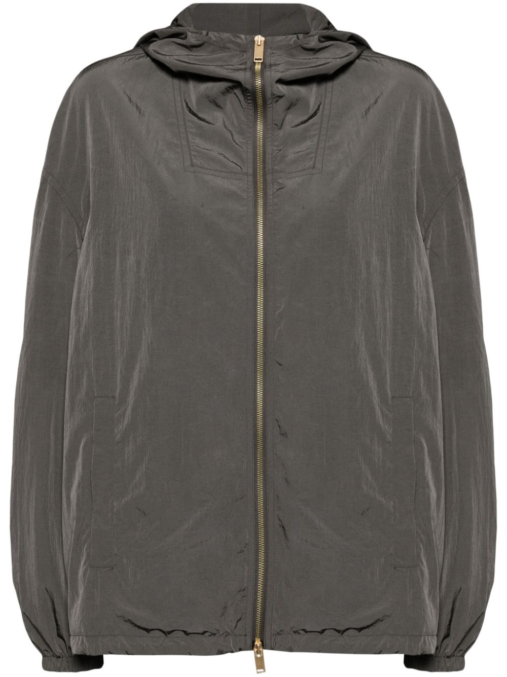 Fabiana Filippi windbreaker jacket - Grey