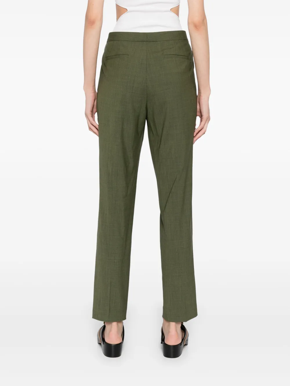 Fabiana Filippi Mikado broek Groen