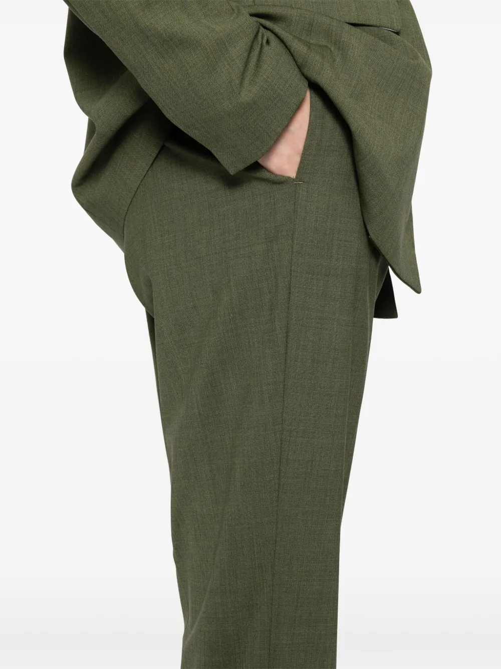Fabiana Filippi Mikado broek Groen