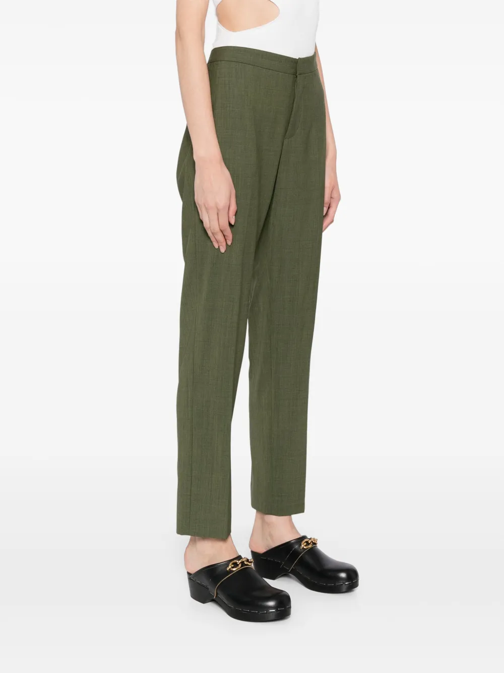 Fabiana Filippi Mikado broek Groen