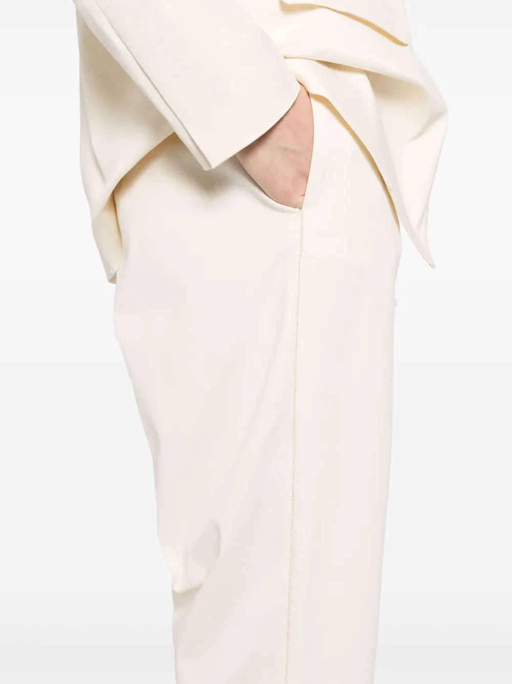 Fabiana Filippi Deruta broek Beige