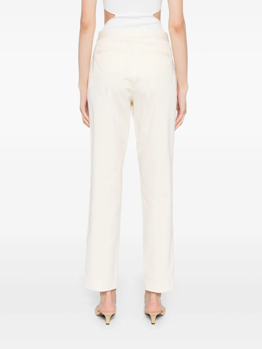 Fabiana Filippi Deruta broek Beige