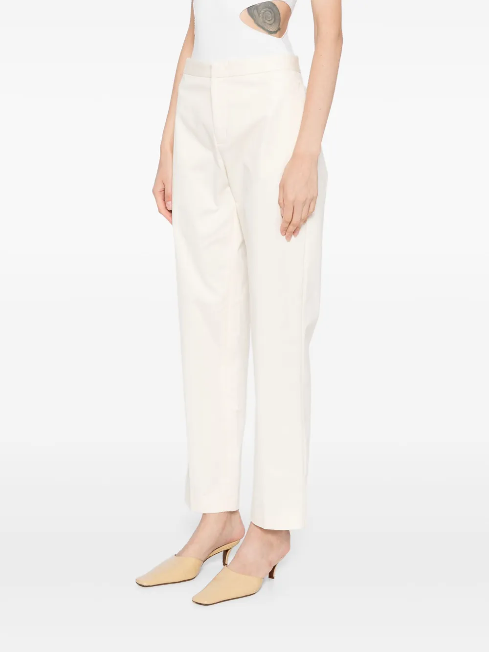 Fabiana Filippi Deruta broek Beige