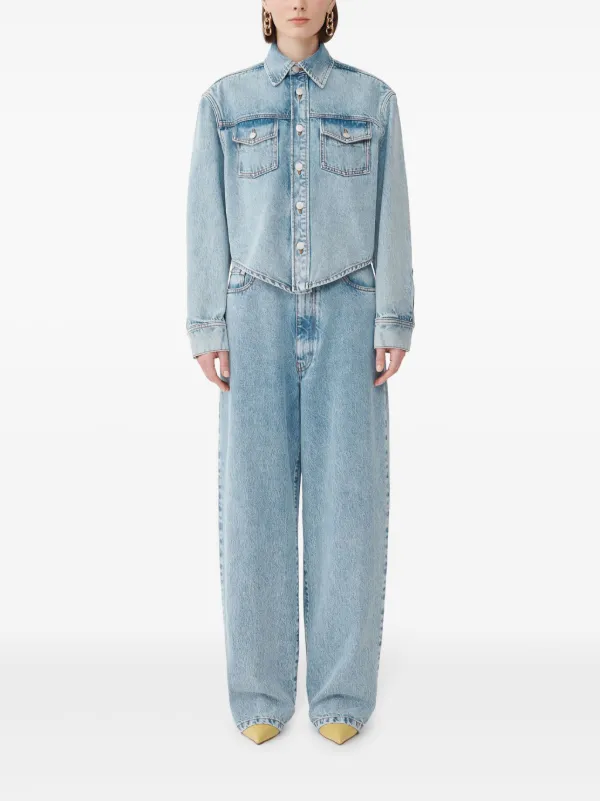 [FABIANA FILIPPI] ファビアナフィリッピ / デニムジャケット Fabiana Filippi デニムジャケット | ブルー | FARFETCH JP