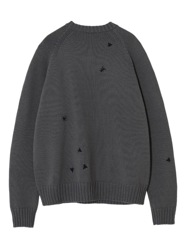Undercover エンブロイダリー セーター | グレー | FARFETCH JP