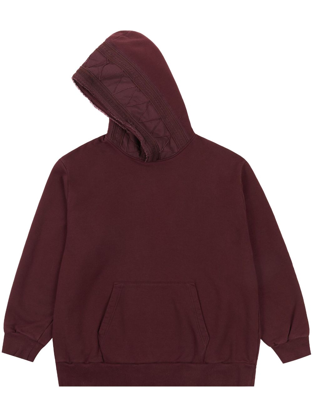 Undercover trival motif Cotton Hoodie Red FARFETCH UK