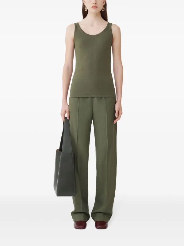 パンツ FABIANA FILIPPI Woman Pants Green PAD275F307D787 6161 FABIANA FILIPPI | Dark green Women's Casual Pants | YOOX