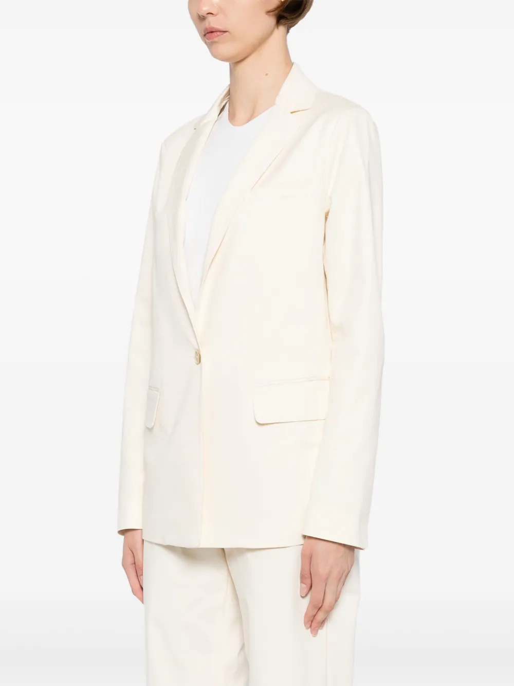 Shop Fabiana Filippi Single-breasted Blazer