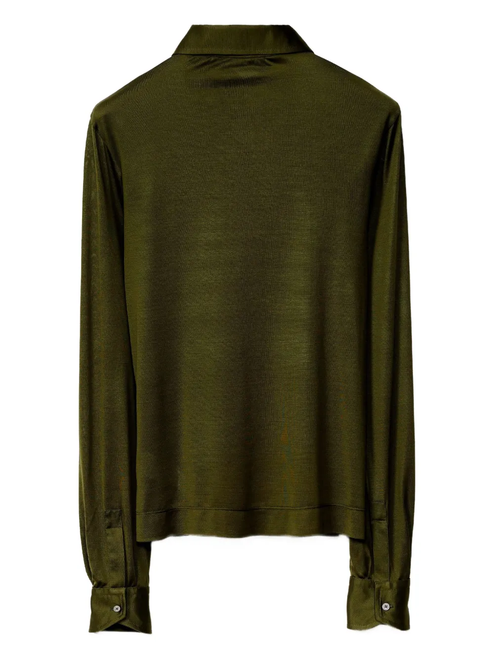 Fabiana Filippi silk shirt - Groen