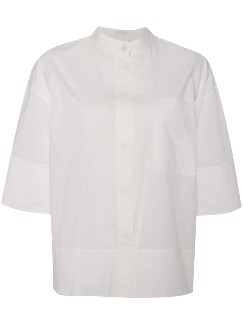 Shop Lee Mathews Evette Ss Shirt In Weiss