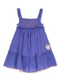 ZIMMERMANN Kids ruffled cotton dress - Blue
