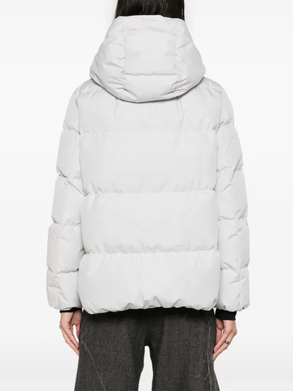 Herno フーデッド パデッドジャケット Herno フーデッド パデッドジャケット | ブラック | FARFETCH JP
