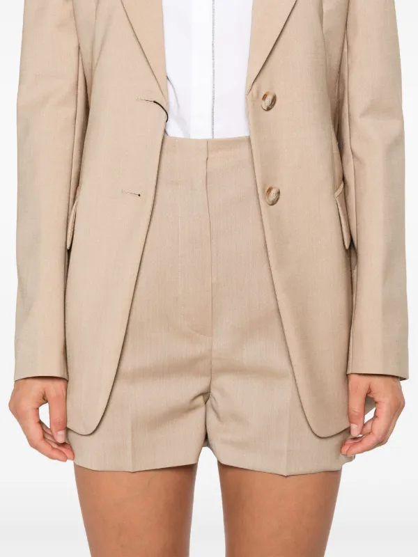 【送料&関税込】SportMax Adorato Sportmax Adorato Shorts | Neutrals | FARFETCH JO