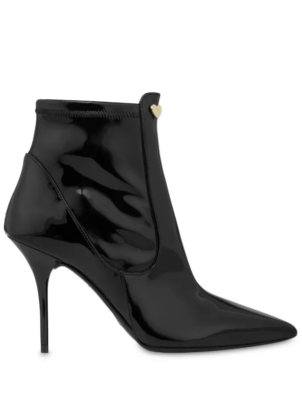 Moschino boots heels on sale