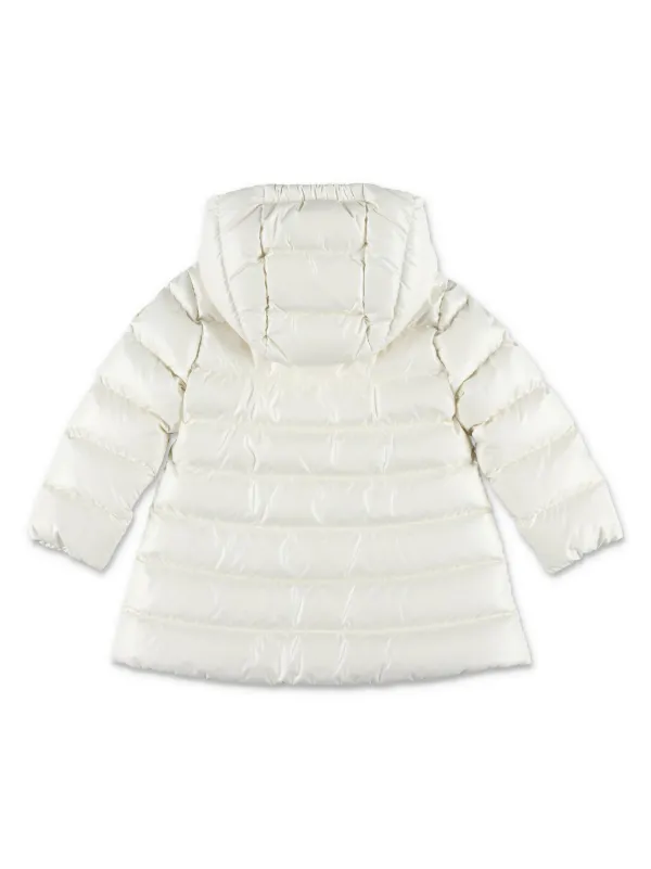 Moncler Enfant Ibida Hooded Puffer Jacket White FARFETCH ID