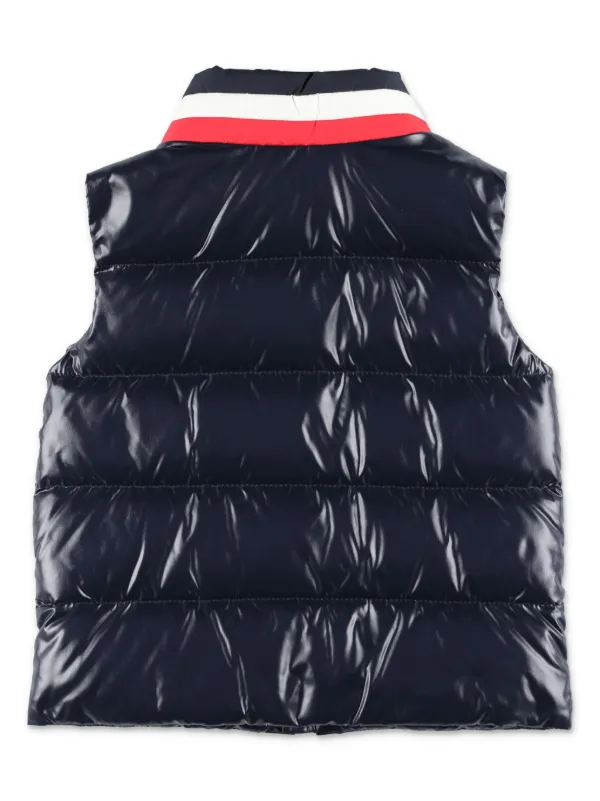Moncler Enfant Merab ベスト | ブルー | FARFETCH JP