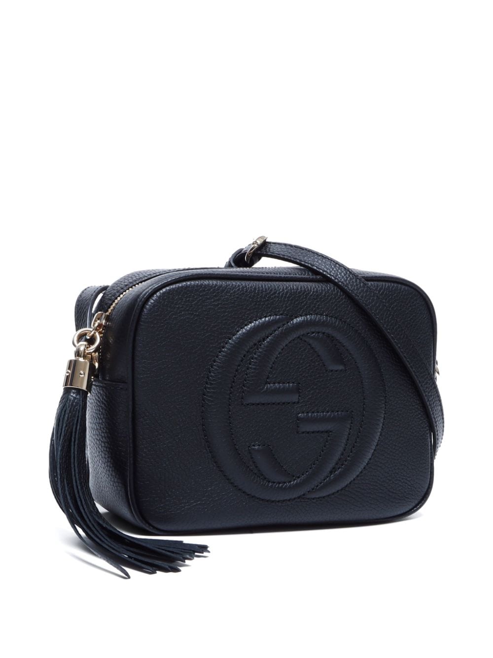 Pre-owned Gucci Soho 单肩包 In Black